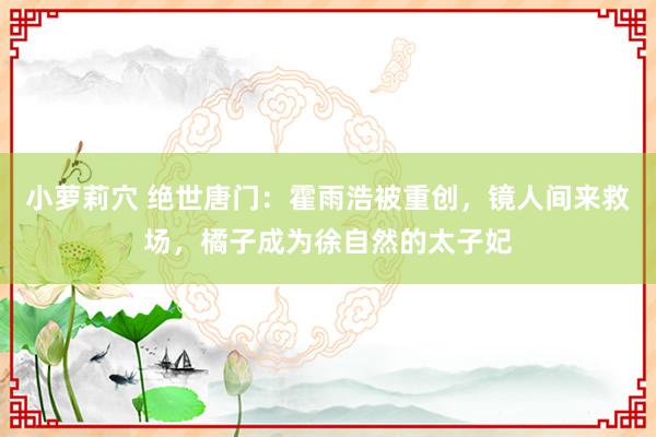 小萝莉穴 绝世唐门：霍雨浩被重创，镜人间来救场，橘子成为徐自然的太子妃
